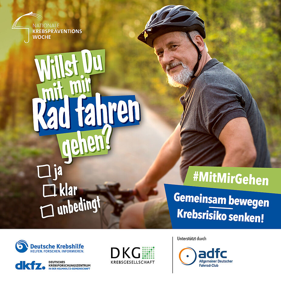 ADFC unterstützt Nationale Krebspräventionswoche 2024 ADFC unterstützt Nationale Krebspräventionswoche 2024