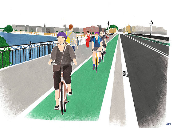 ADFC-Projekt InnoRADQuick Beispiel Sevilla ADFC-Projekt InnoRADQuick Beispiel Sevilla